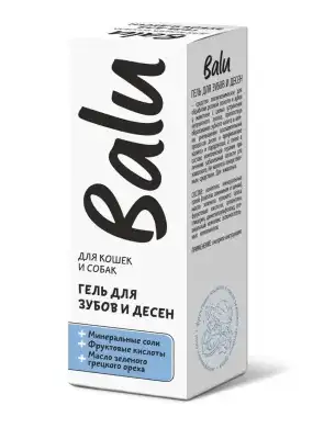 Купить balu Гель для зубов для кошек и собак