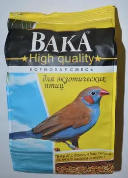 ВАКА High Quality корм для экзотических птиц