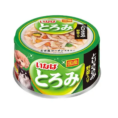 Inaba консервы Тороми филе курицы в бульоне с овощами для собак