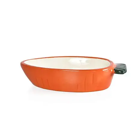 Купить homepet миска для мелких грызунов морковка керамическая