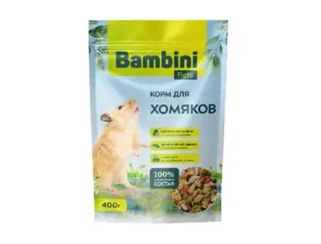 Купить bambini pets Сухой корм для хомяков