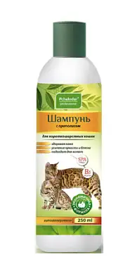 Pchelodar шампунь для короткошерстных кошек с прополисом